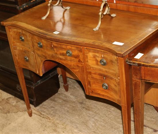 Small mahogany desk